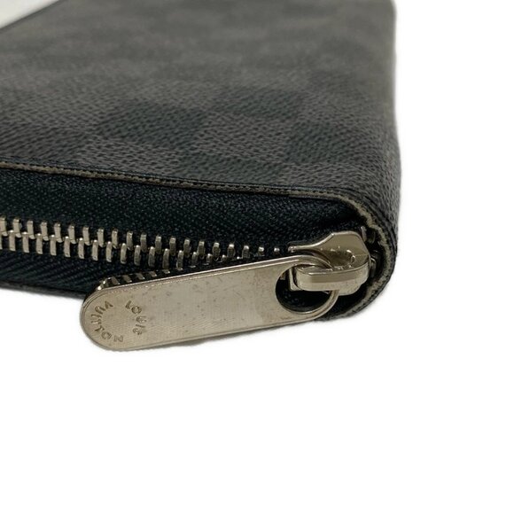 LOUIS VUITTON Zippy Organizer N63077 Damier Graphite Long Wallet 451-072725 - Picture 5 of 11